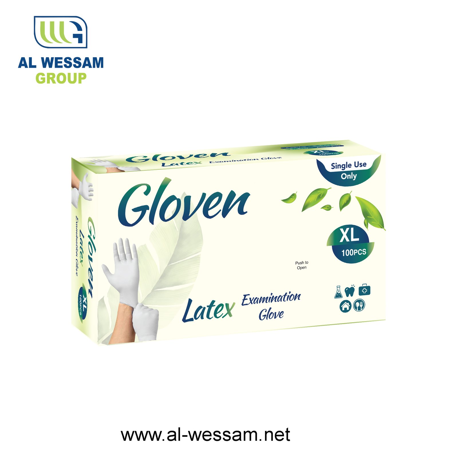 GLOVEN LATEX  GLOVE